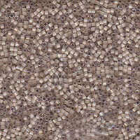 Miyuki 11/0 Delica Bead - DB680 - Silk Satin Smoky Quartz