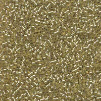 Miyuki 11/0 Delica Bead - DB686 - Semi Matte Silver Lined Dyed Jonquil