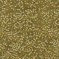 Miyuki 11/0 Delica Bead - DB687 - Semi Matte Silver Lined Dyed Peridot