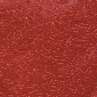 Miyuki 11/0 Delica Bead - DB704 - Transparent Red Orange