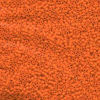 Miyuki 11/0 Delica Bead - DB752 - Matte Opaque Orange