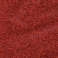 Miyuki 11/0 Delica Bead - DB753 - Matte Opaque Dark Red