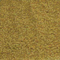 Miyuki 11/0 Delica Bead - DB771 - Matte Transparent Dyed Pale Yellow