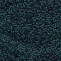 Miyuki 11/0 Delica Bead - DB788 - Matte Transparent Dyed Blue Zircon