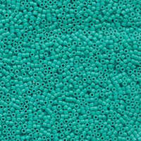 Miyuki 11/0 Delica Bead - DB793 - Matte Opaque Dyed Turquoise