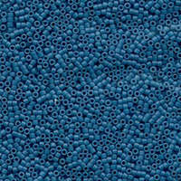 Miyuki 11/0 Delica Bead - DB798 - Matte Opaque Dyed Capri Blue