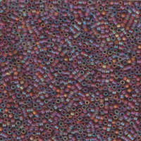 Miyuki 11/0 Delica Bead - DB853 - Matte Light Brown AB