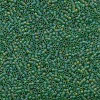 Miyuki 11/0 Delica Bead - DB858 - Matte Transparent Light Green AB