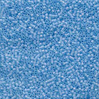 Miyuki 11/0 Delica Bead - DB861 - Matte Transparent Sky Blue AB