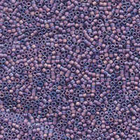 Miyuki 11/0 Delica Bead - DB870 - Matte Transparent Light Amethyst AB
