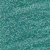 Miyuki 11/0 Delica Bead - DB904 - Sparkling Turquoise Lined Crystal