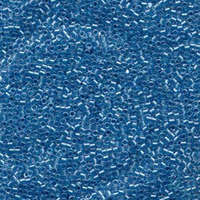 Miyuki 11/0 Delica Bead - DB905 - Sparkling Aqua Lined Crystal