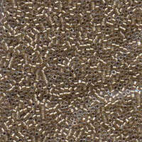 Miyuki 11/0 Delica Bead - DB907 - Sparkling Light Bronze Light Crystal
