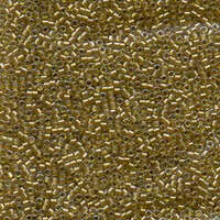 Miyuki 11/0 Delica Bead - DB909 - Sparkling Marigold Lined Chartreuse