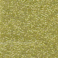 Miyuki 11/0 Delica Bead - DB910 - Sparkling Light Yellow Lined Crystal