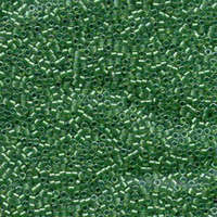 Miyuki 11/0 Delica Bead - DB916 - Sparkling Light Green Lined Chartreuse