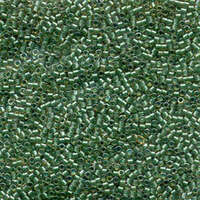 Miyuki 11/0 Delica Bead - DB917 - Sparkling Light Green Lined Topaz