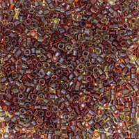 Miyuki 11/0 Delica Bead - DB990 - Red Rainbow