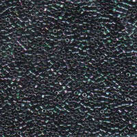 Miyuki 11/0 Delica Bead - DB1001 - Metallic Purple Green Gold Iris