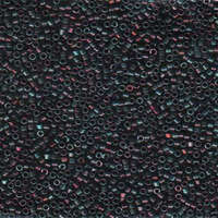 Miyuki 11/0 Delica Bead - DB1003 - Metallic Midnight Blue Gold Iris