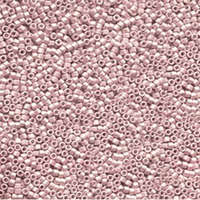 Miyuki 11/0 Delica Bead - DB1156 - Galvanized Semi-Frost Blush