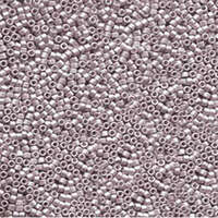 Miyuki 11/0 Delica Bead - DB1158 - Galvanized Semi-Frost Light Smoky Amethyst