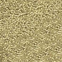 Miyuki 11/0 Delica Bead - DB1164 - Matte Galvanized Zest
