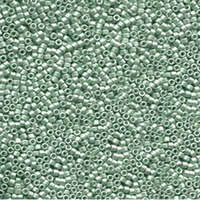 Miyuki 11/0 Delica Bead - DB1182 - Galvanized Semi-Frost Dark Mint