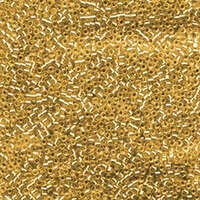 Miyuki 11/0 Delica Bead - DB1201 - Silver Lined Marigold
