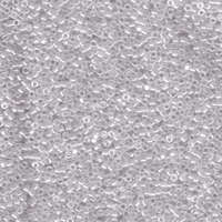 Miyuki 11/0 Delica Bead - DB1231 - Transparent Grey Mist Luster
