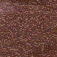 Miyuki 11/0 Delica Bead - DB1242 - Transparent Dark Cranberry AB