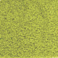 Miyuki 11/0 Delica Bead - DB1266 - Matte Transparent Lime
