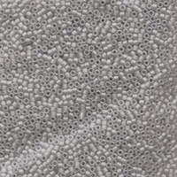 Miyuki 11/0 Delica Bead - DB1271 - Matte Transparent Grey Mist