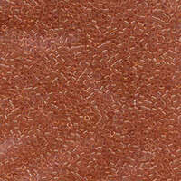 Miyuki 11/0 Delica Bead - DB1302 - Transparent Dyed Light Peach