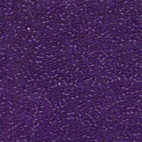Miyuki 11/0 Delica Bead - DB1315 - Transparent Dyed Violet