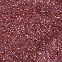 Miyuki 11/0 Delica Bead - DB1341 - Dyed Silver Lined Medium Rose
