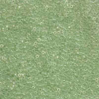Miyuki 11/0 Delica Bead - DB1404 - Transparent Pale Green Mist