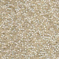 Miyuki 11/0 Delica Bead - DB1451 - Silver Lined Pale Cream