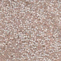 Miyuki 11/0 Delica Bead - DB1452 - Silver Lined Pale Peach