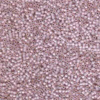 Miyuki 11/0 Delica Bead - DB1457 - Silver Lined Pale Rose Opal