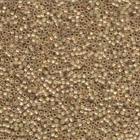 Miyuki 11/0 Delica Bead - DB1458 - Silver Lined Light Honey Opal