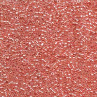 Miyuki 11/0 Delica Bead - DB1481 - Translucent Pale Salmon Luster