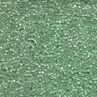 Miyuki 11/0 Delica Bead - DB1483-1 - Transparent Mint Luster - Lead Free