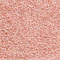 Miyuki 11/0 Delica Bead - DB1503 - Opaque Light Salmon AB
