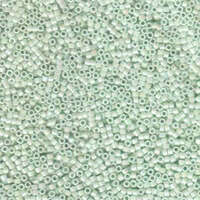 Miyuki 11/0 Delica Bead - DB1506 - Opaque Light Mint AB