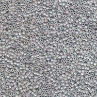Miyuki 11/0 Delica Bead - DB1508 - Opaque Light Smoke AB