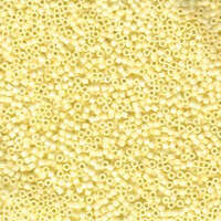 Miyuki 11/0 Delica Bead - DB1511 - Matte Opaque Pale Yellow
