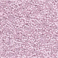 Miyuki 11/0 Delica Bead - DB1524 - Matte Opaque Pale Rose AB