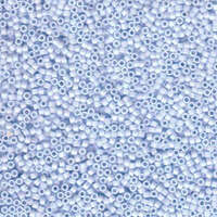 Miyuki 11/0 Delica Bead - DB1527 - Matte Opaque Light Sky Blue AB