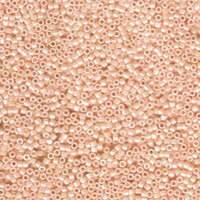 Miyuki 11/0 Delica Bead - DB1532-1 - Opaque Light Peach Ceylon - Lead Free